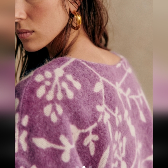 Sezane Fabiana Cardigan Size S - Picture 2 of 4